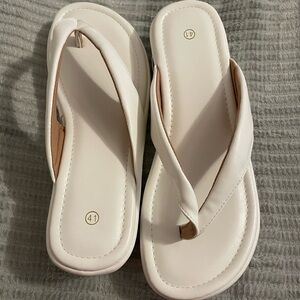 SHEIN Cream Women's Sandals